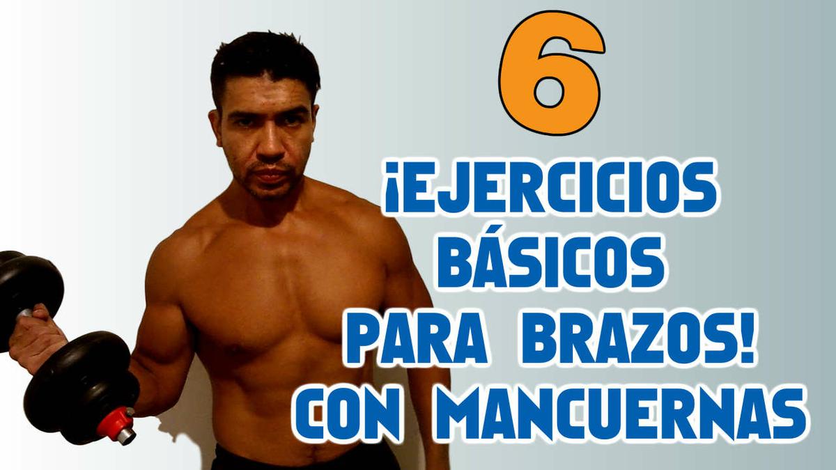 6 Ejercicios Básicos para Bíceps en Casa con mancuernas