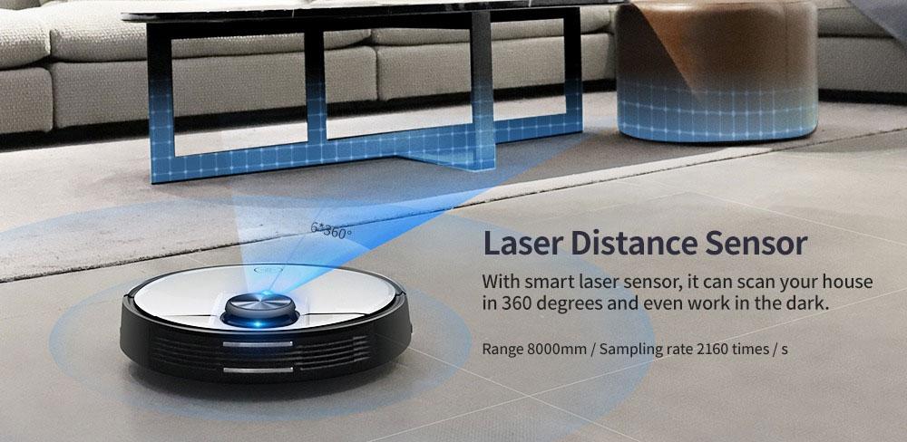 Proscenic M6 Pro - Navegación láser