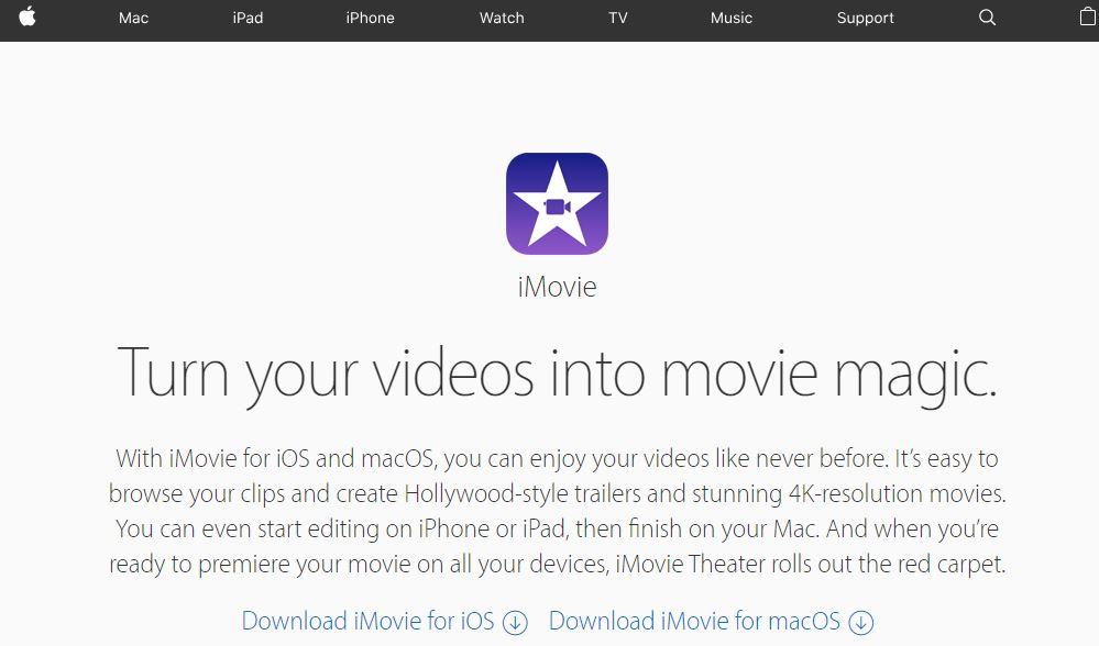 iMovie
