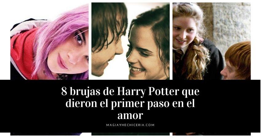 8 Mujeres de Harry Potter que dieron el primer paso en el amor