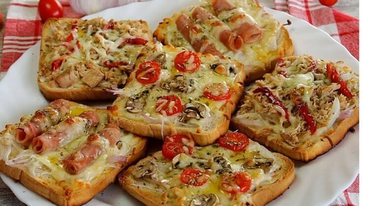 Trio de tostas