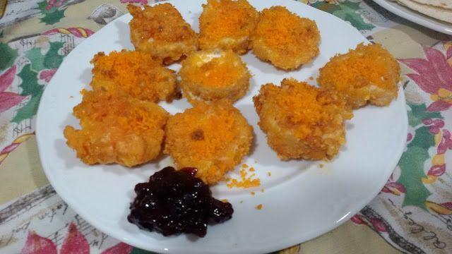 Receta Queso de cabra con Risketos o Cabretos