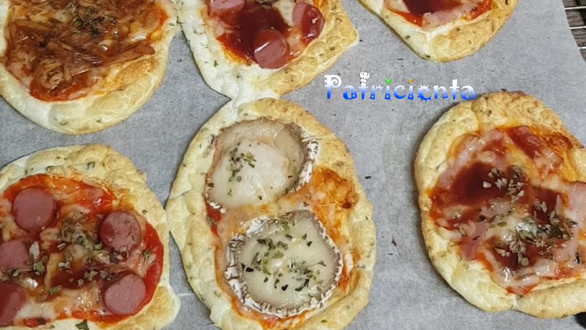 Mini pizzas nube