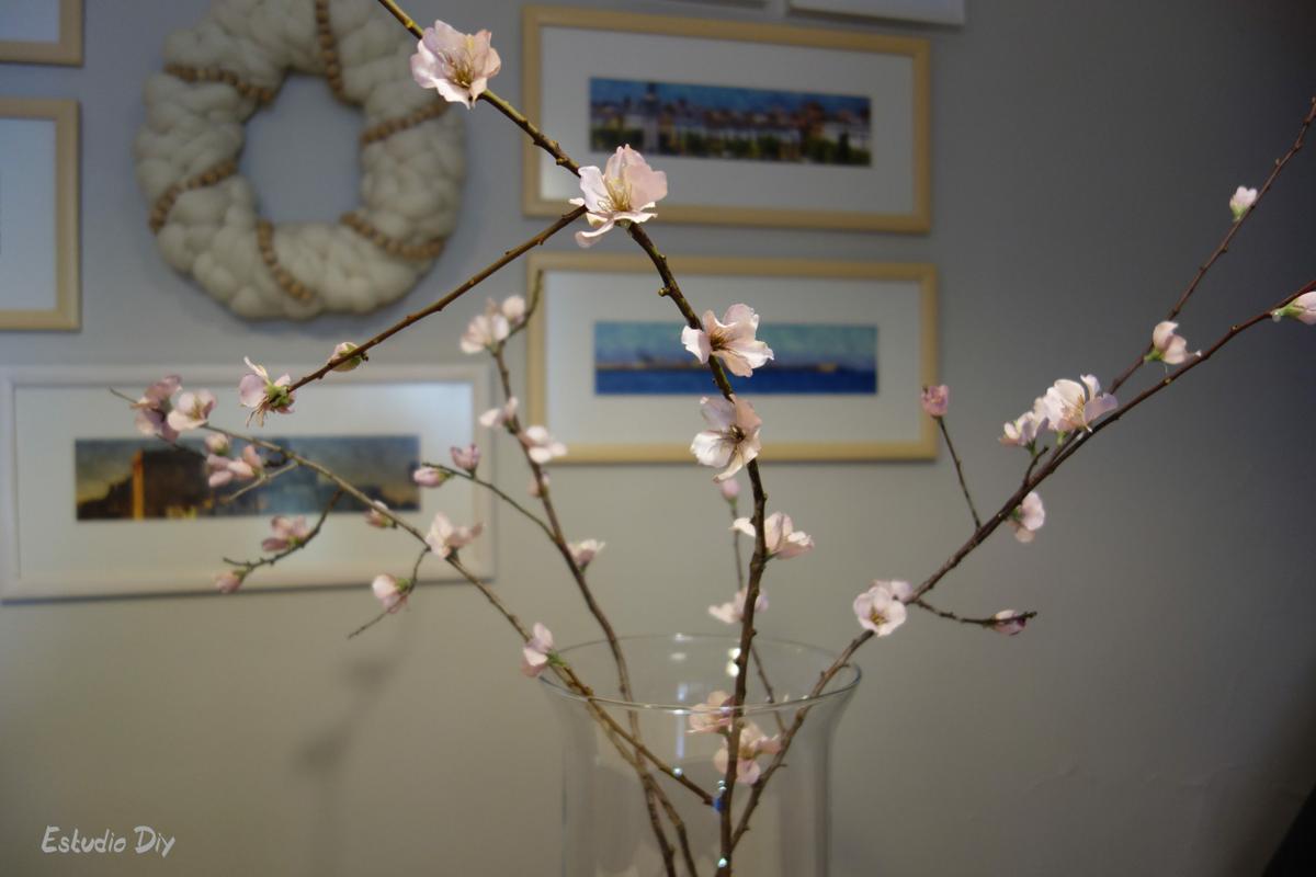 Diy ramas de cerezo en flor