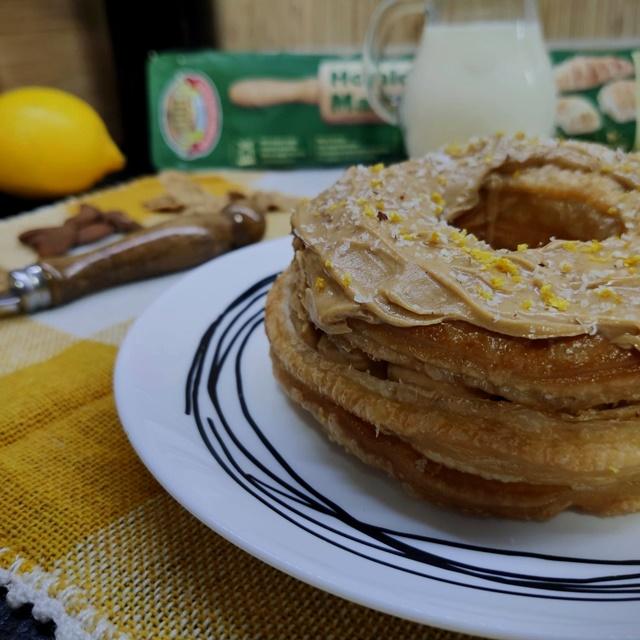 Cronut de mousse de turrón de Dani García