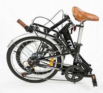 bicicleta plegable rueda grande