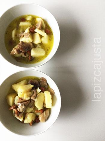 guisado para dos personas