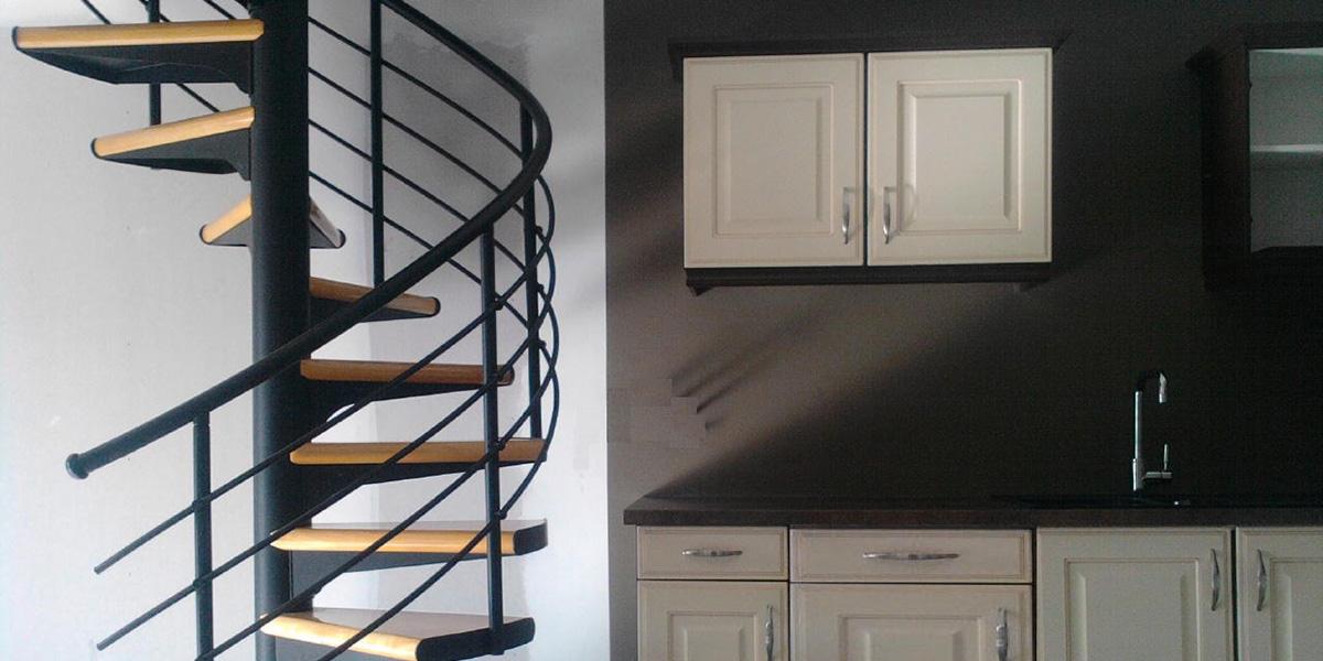 Escaleras en espiral