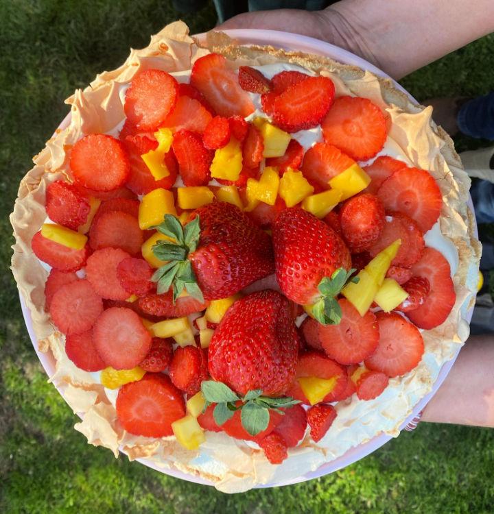 Receta de Pavlova