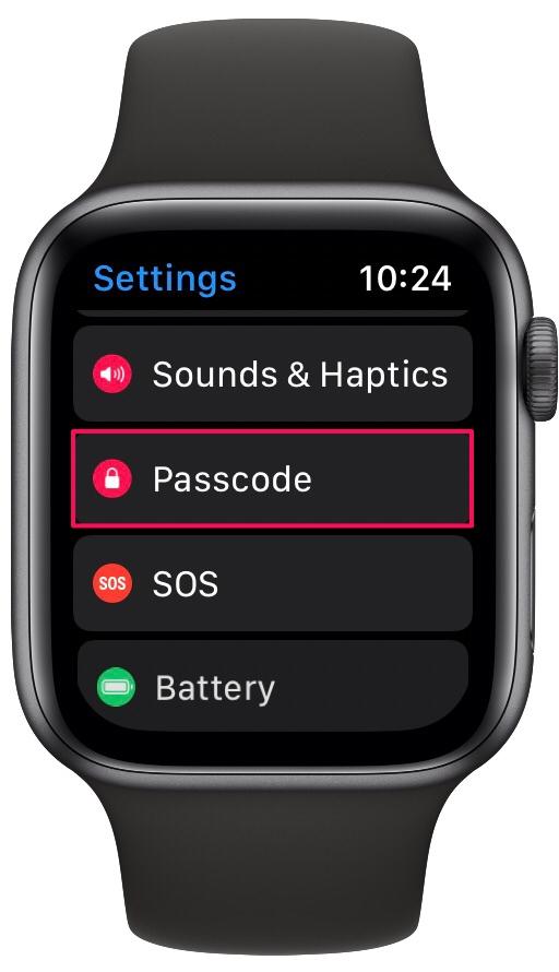 Cómo cambiar el código de acceso del Apple Watch