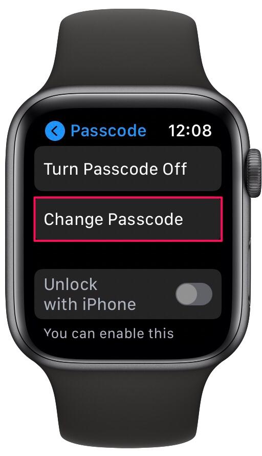 Cómo cambiar el código de acceso del Apple Watch