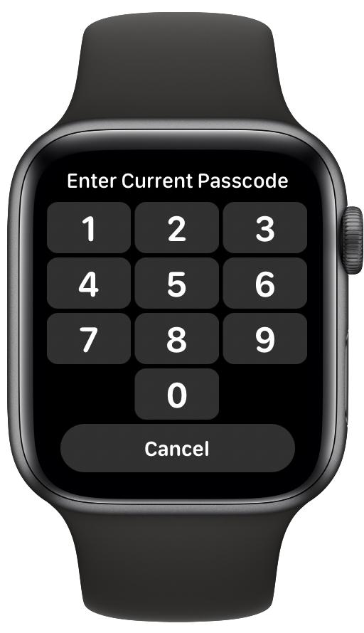 Cómo cambiar el código de acceso del Apple Watch