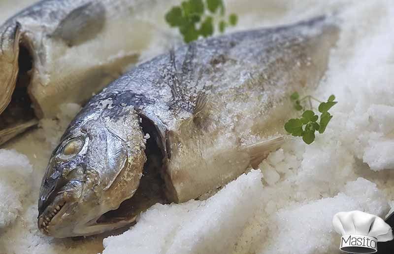 Receta de dorada a la sal