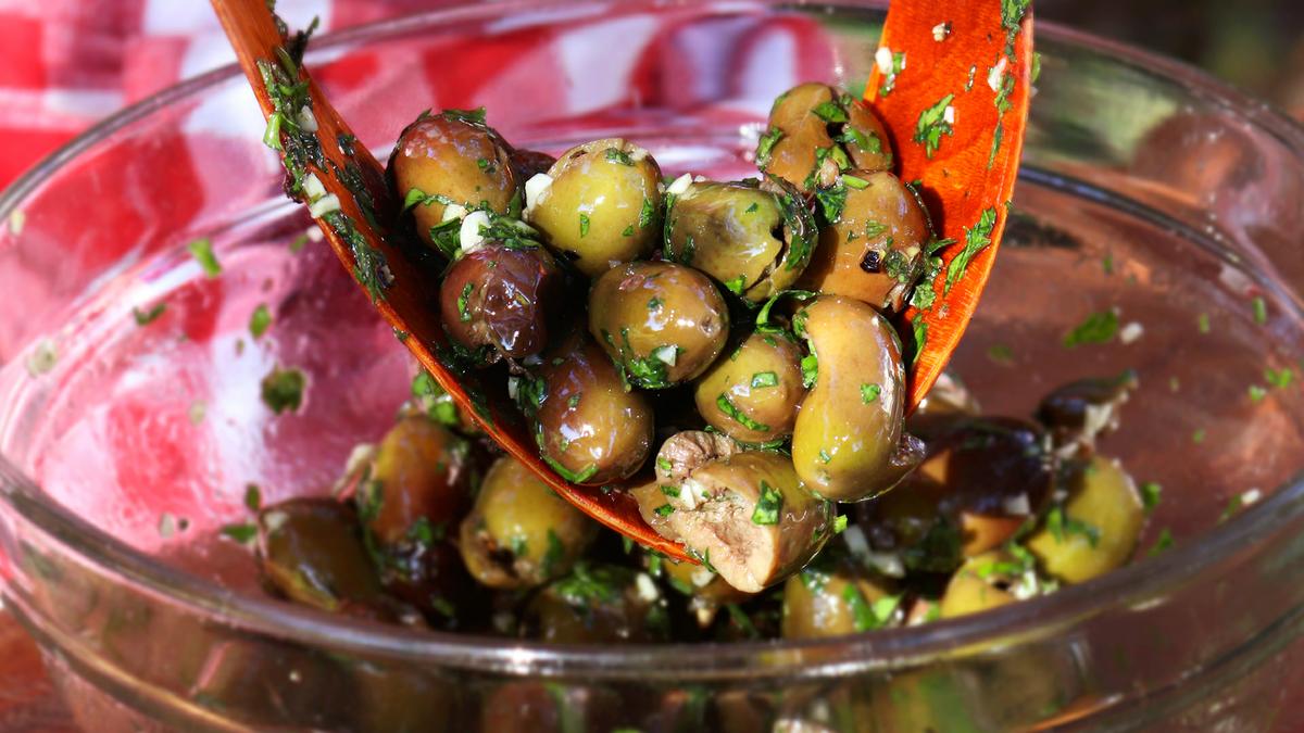 curar aceitunas verdes olive schiacciate