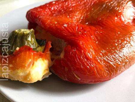 pimiento listo para comer