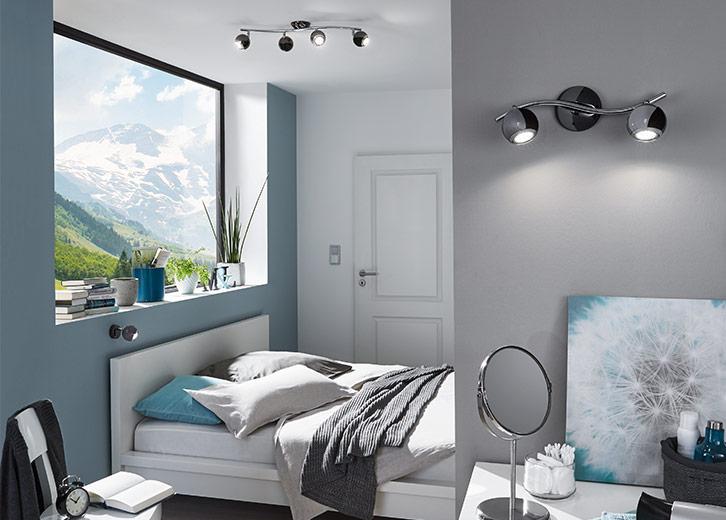 Iluminación para el dormitorio