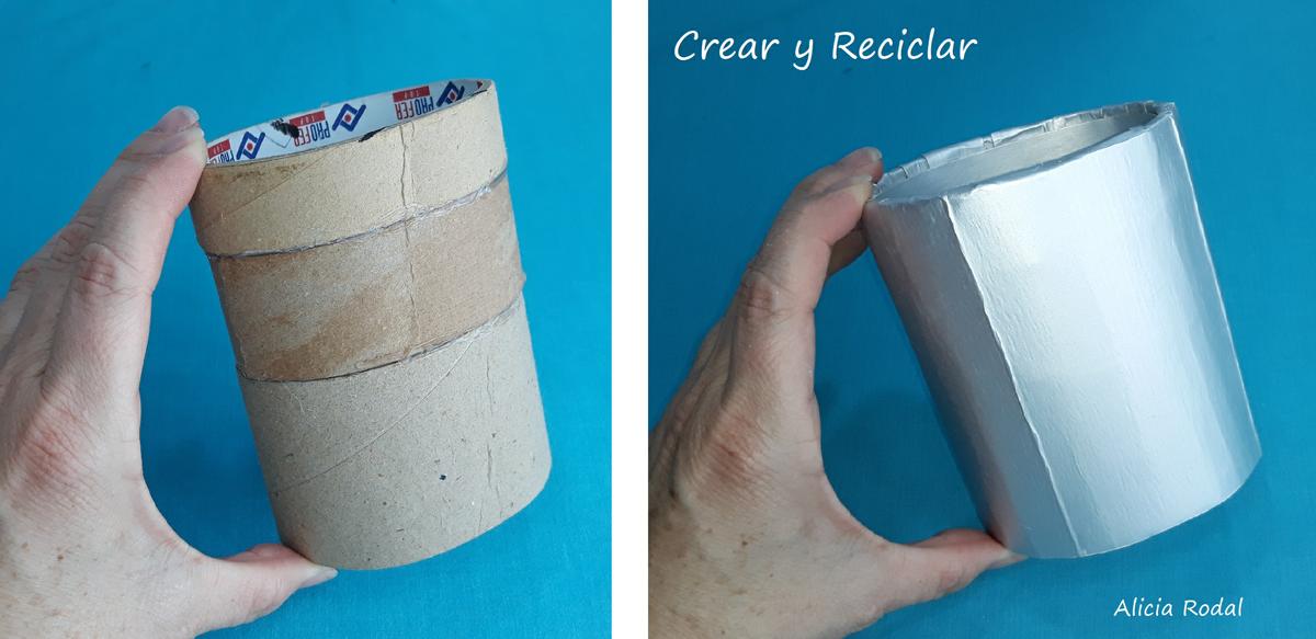 En este tutorial te muestro de una manera fácil y rápida, como decorar una caja de cartón con materiales que todos tenemos en casa, como cajas de leche y retales de tela, para transformarla en un bello organizador para nuestros productos de belleza, de higiene personal, material escolar, herramientas de trabajo, para tus manualidades o para lo que tú quieras.