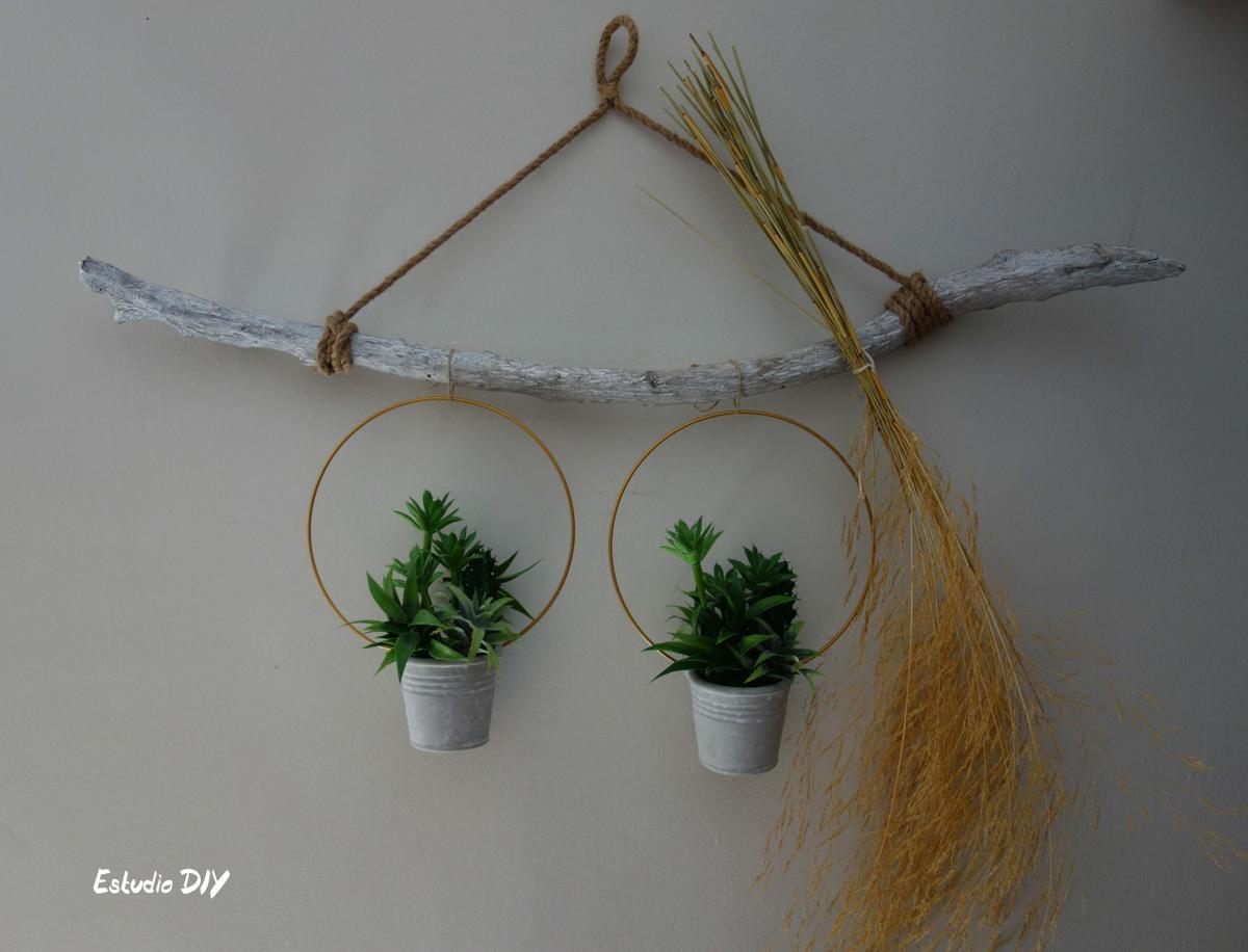 cómo hacer un macetero colgante en cinco minutos