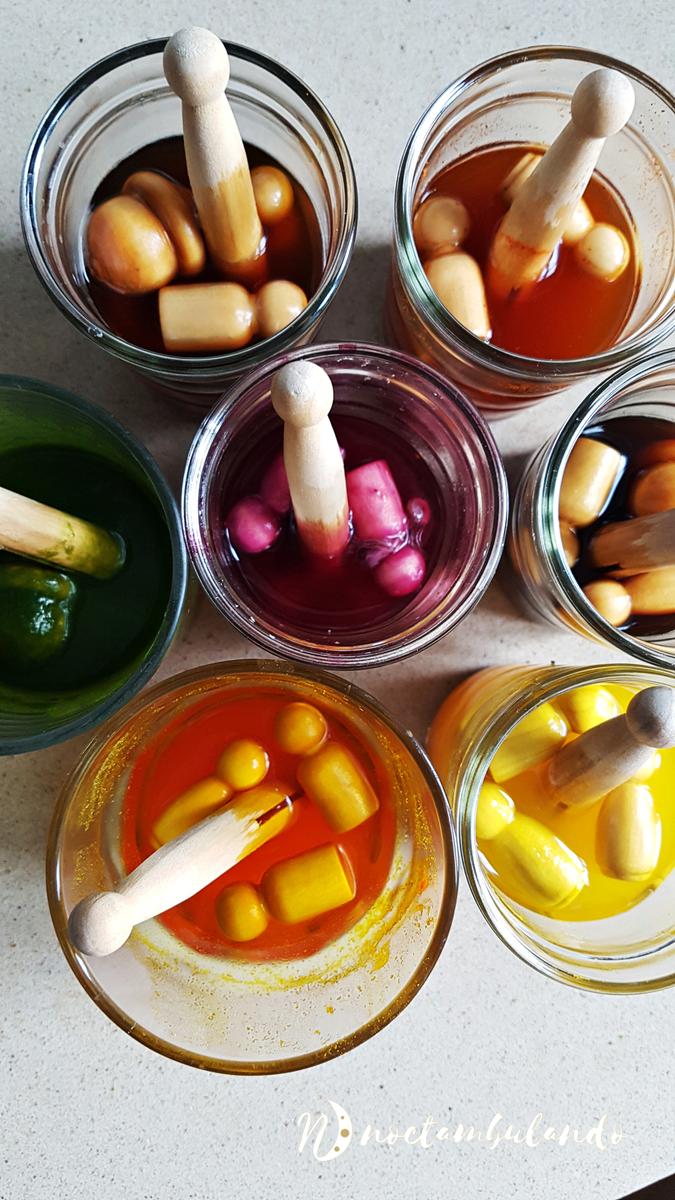 tintes naturales para madera