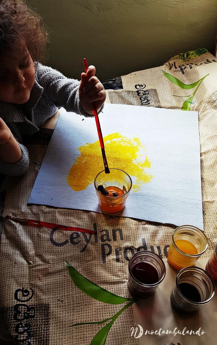 acuarelas naturales no toxicas