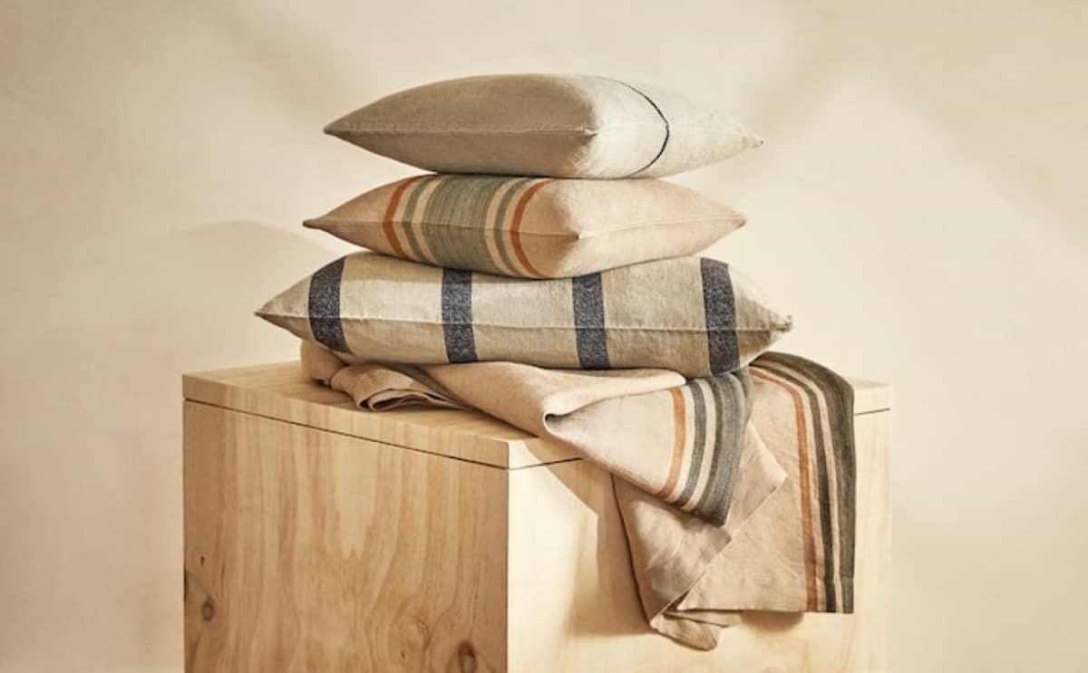 fundas de lino zara home