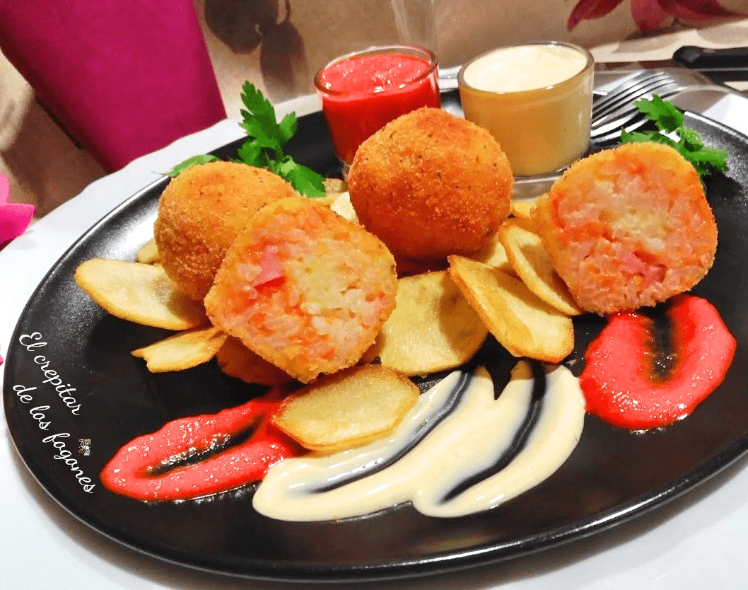bombas de arroz