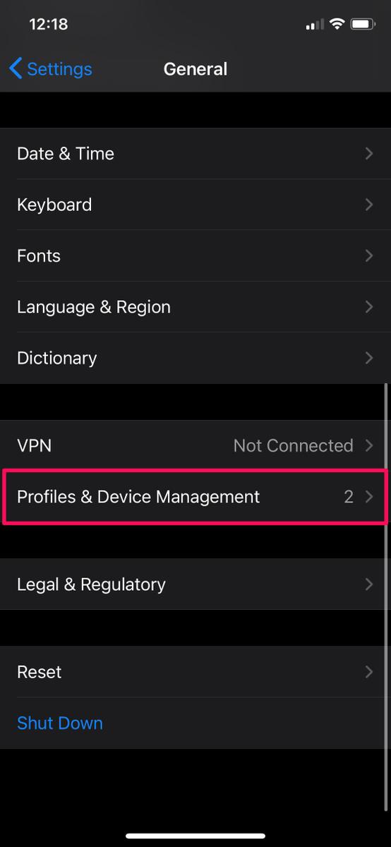 Cómo confiar en una aplicación en el iPhone y el iPad
