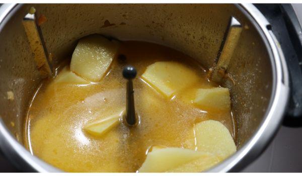 Ponemos el agua y cocinamos