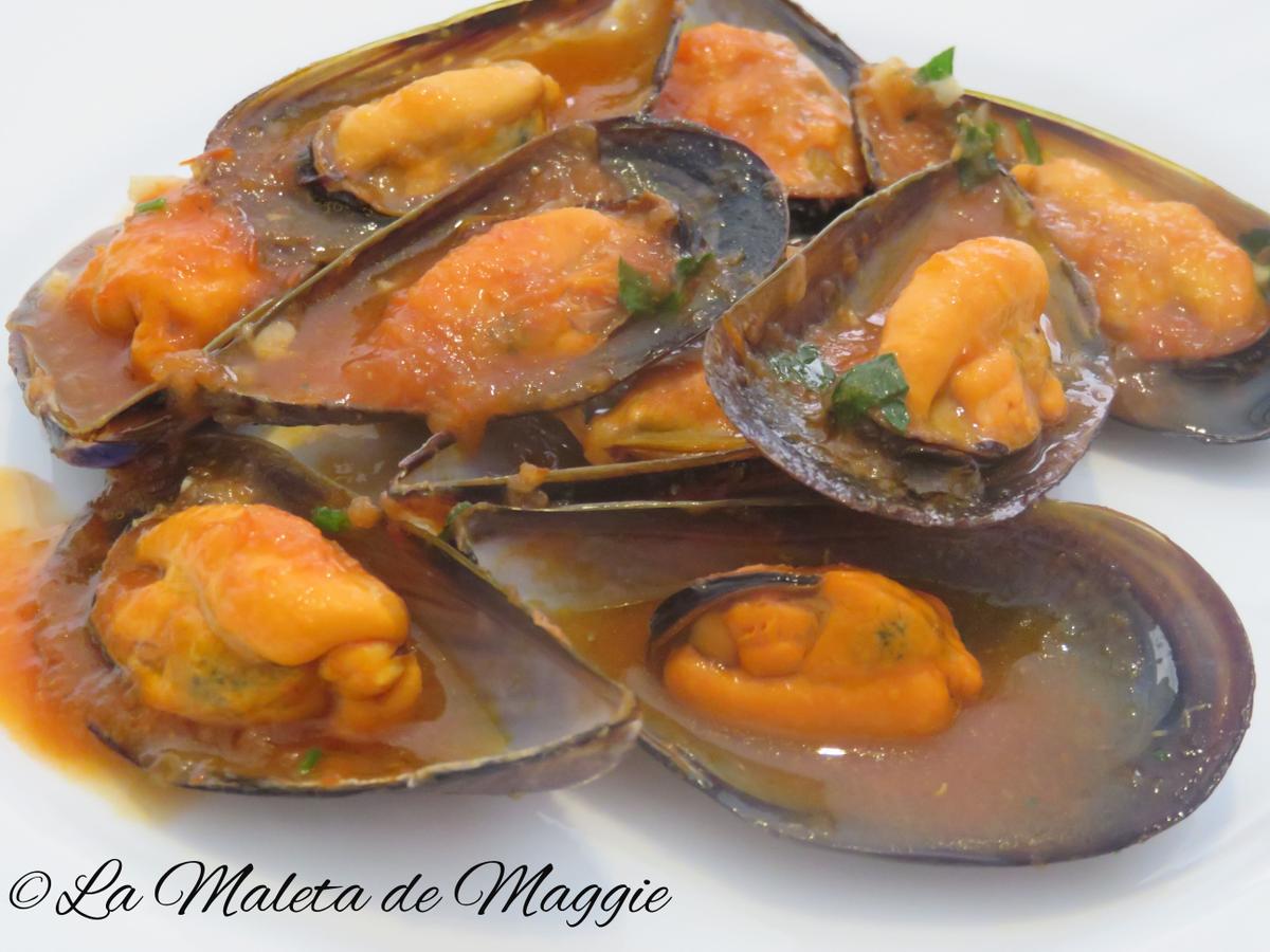 Mejillones a la marinera