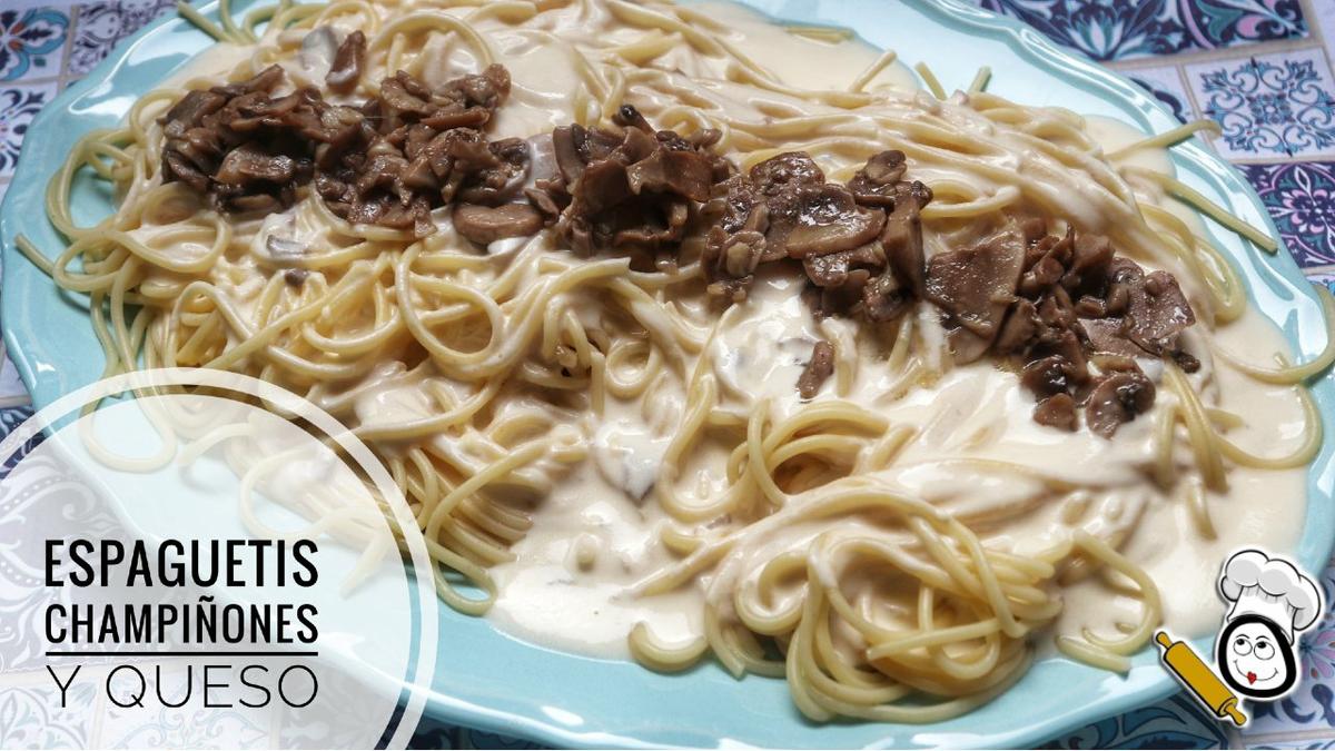 Cómo elaborar unos espaguetis con champiñones en Thermomix