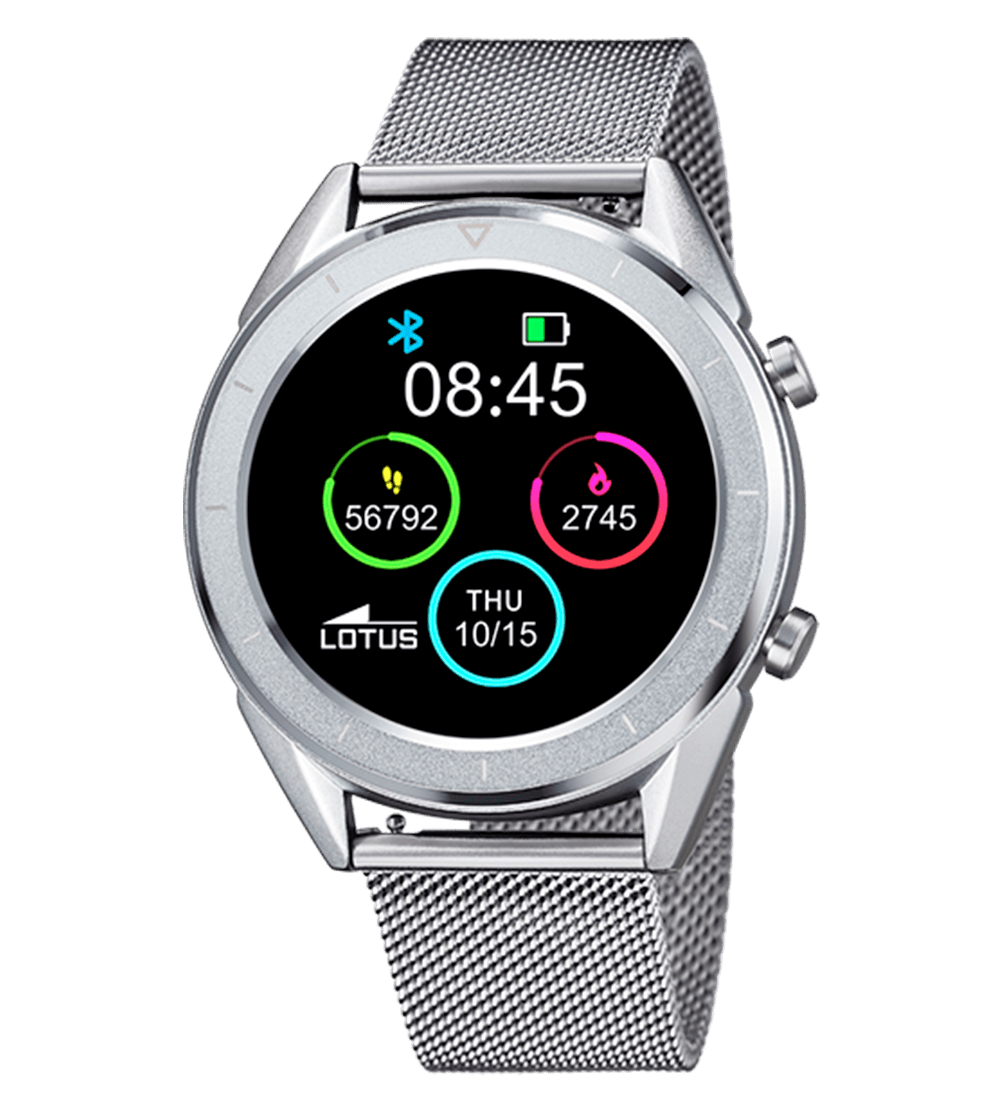 Reloj Lotus Smartwatch Malla Milanesa