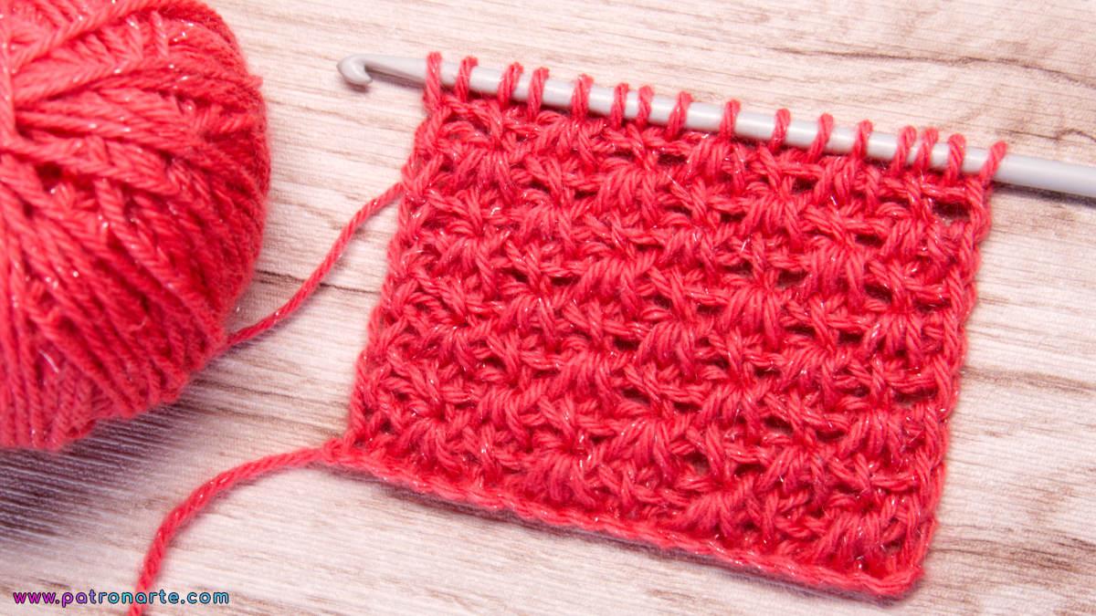 Cómo Tejer el Punto Tunecino Marino de Crochet Tunecino Tutorial Paso a Paso