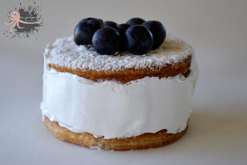 Milhojas de merengue