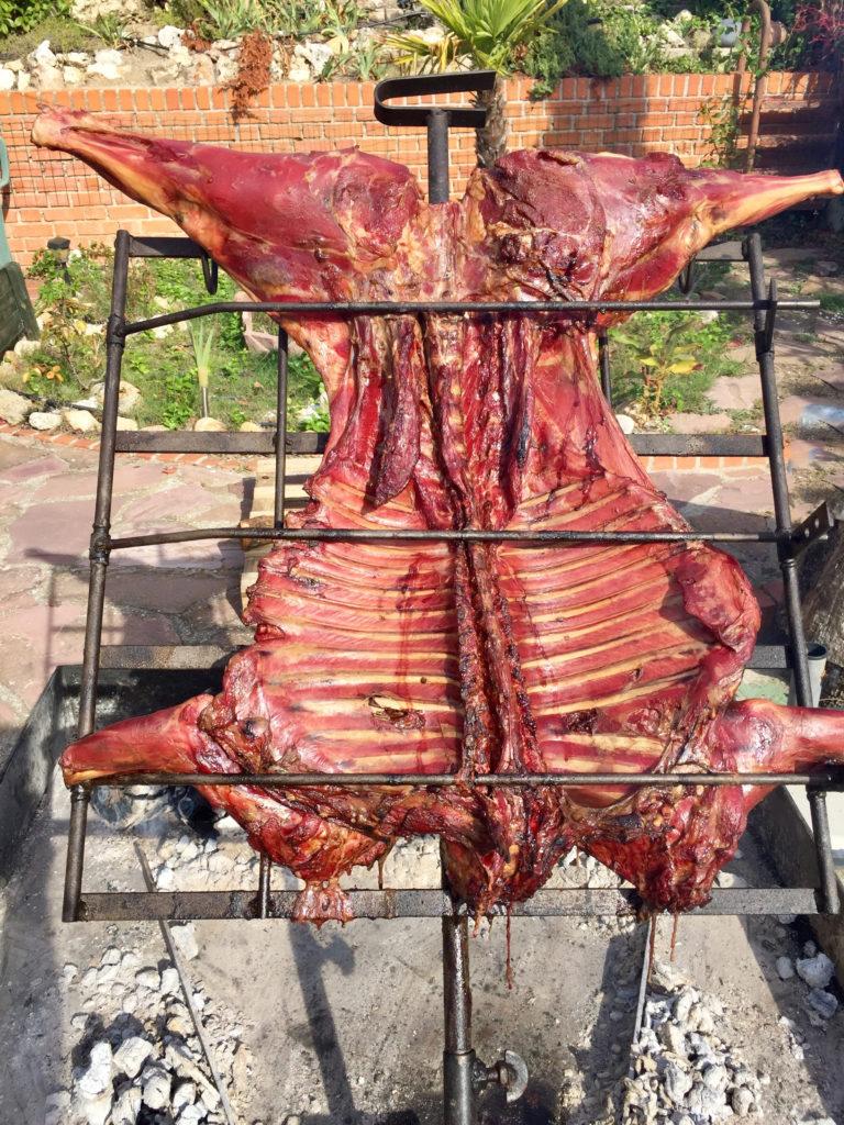 Jabalí al asador criollo