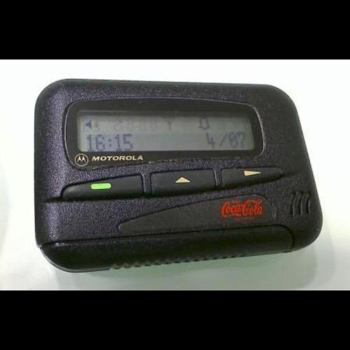 Beeper Cocacola. Gadget Vintage padre de los móviles.