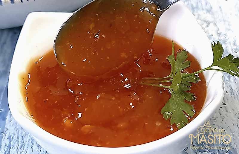 Salsa agridulce china