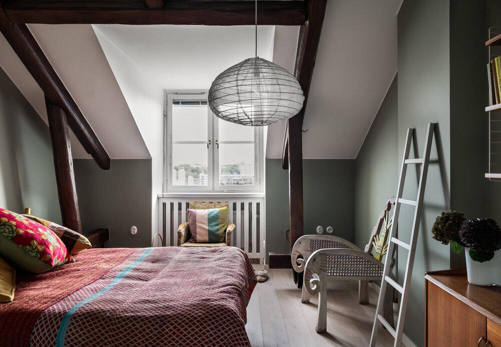 Dormitorio abuhardillado