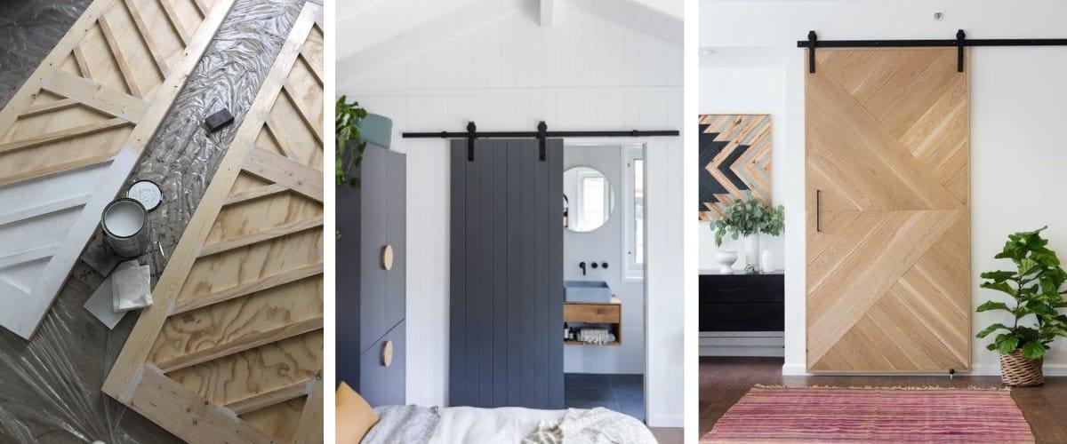 Pintar o barnizar las puertas