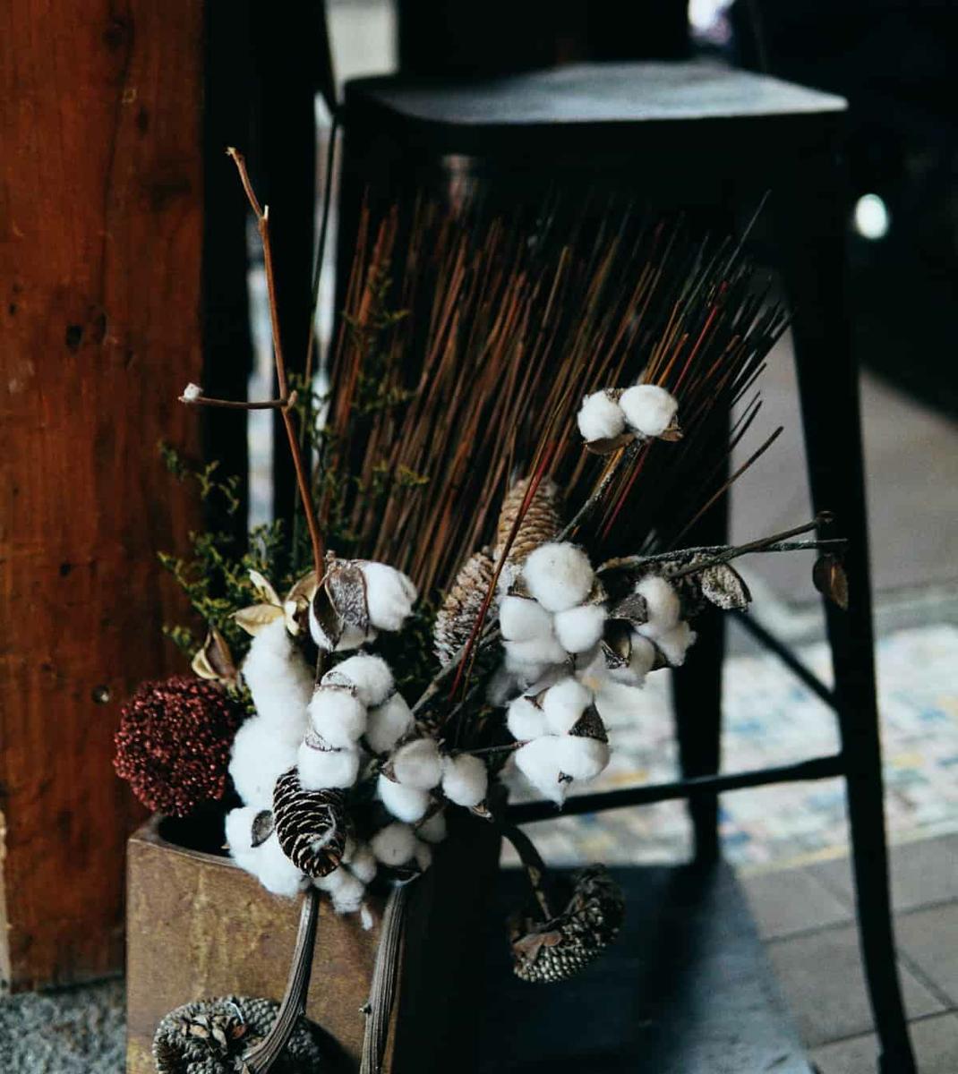 flores secas para decorarcion de otono