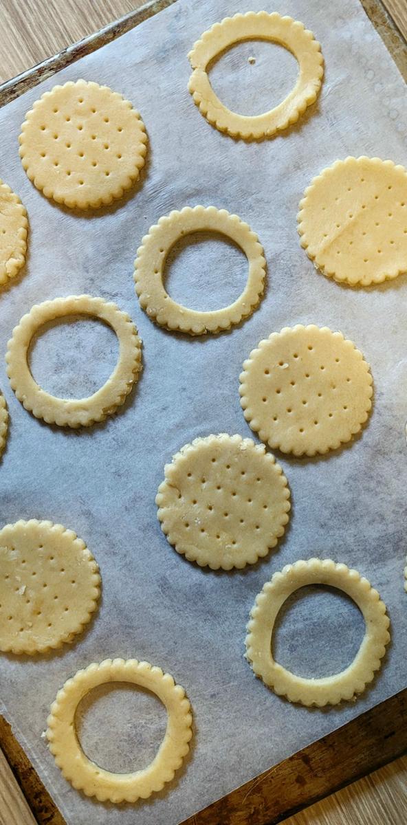 Galletas caseras con lemon curd