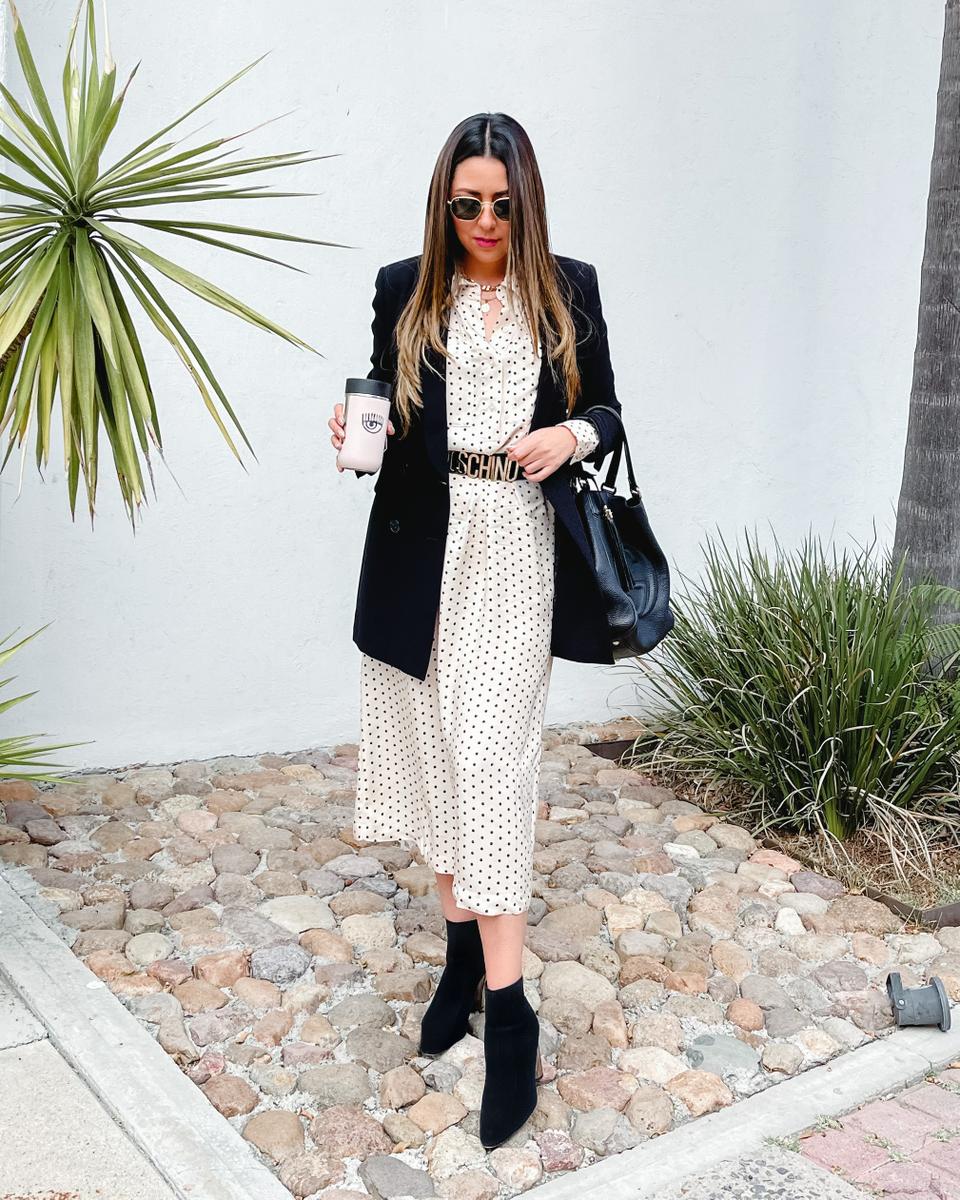 Outfit vestido H&M 2021 Lulalogy