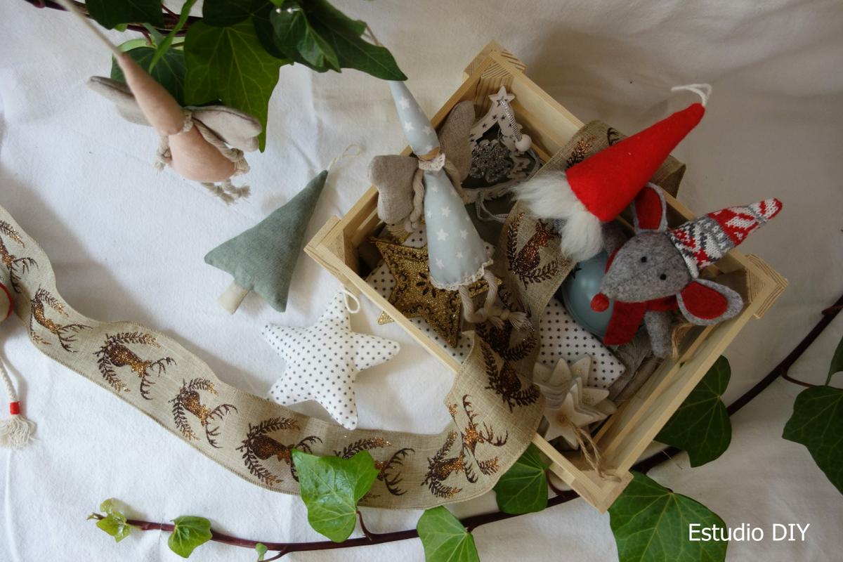 Decoración de Navidad: Cómo hacer un árbol de tela.