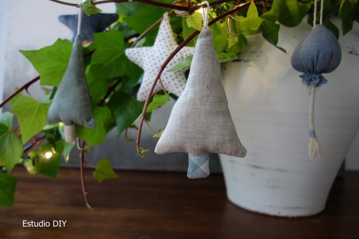 Decoración de Navidad: Cómo hacer un árbol de tela.