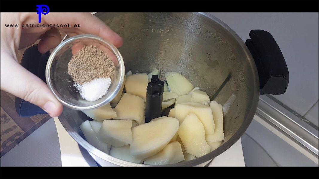 sopa de castañas en trending cookin de taurus. patricienta cook