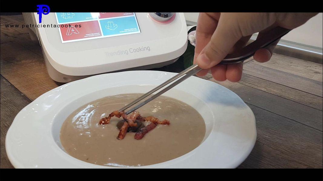 sopa de castañas en trending cookin de taurus. patricienta cook