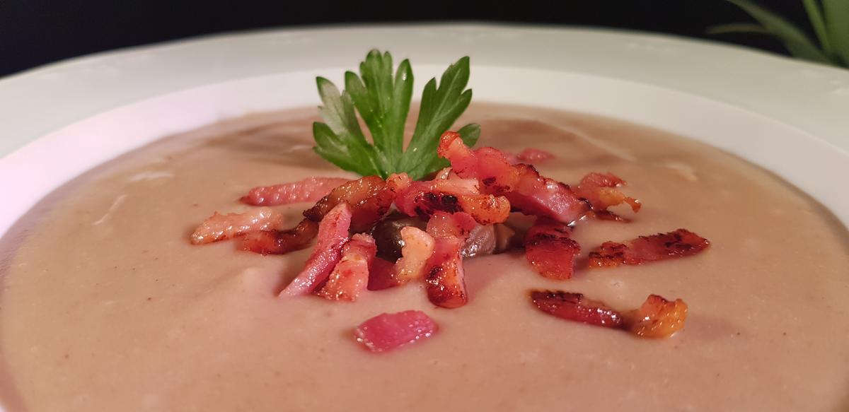 sopa de castañas en trending cookin de taurus. patricienta cook