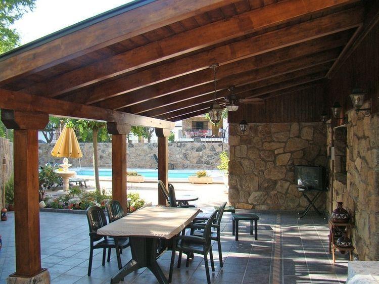 Casas rusticas pequeñas con porche