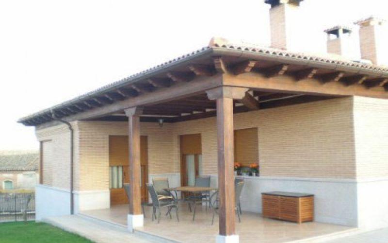 Casas rusticas pequeñas con porche