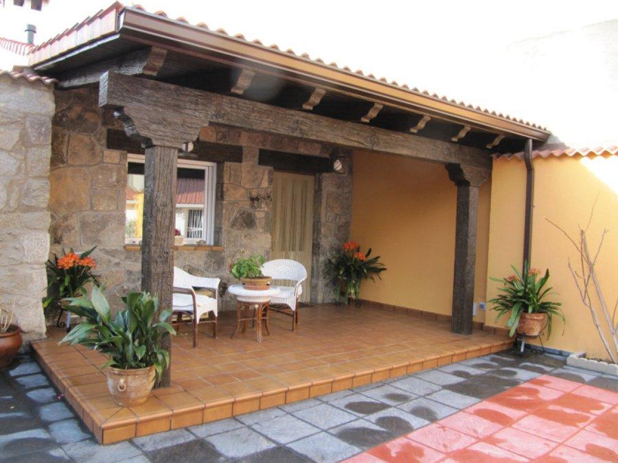 Casas rústicas sencillas con porche