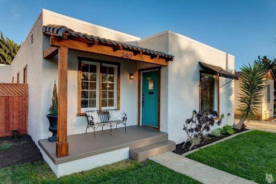 Porches modernos para casas rusticas